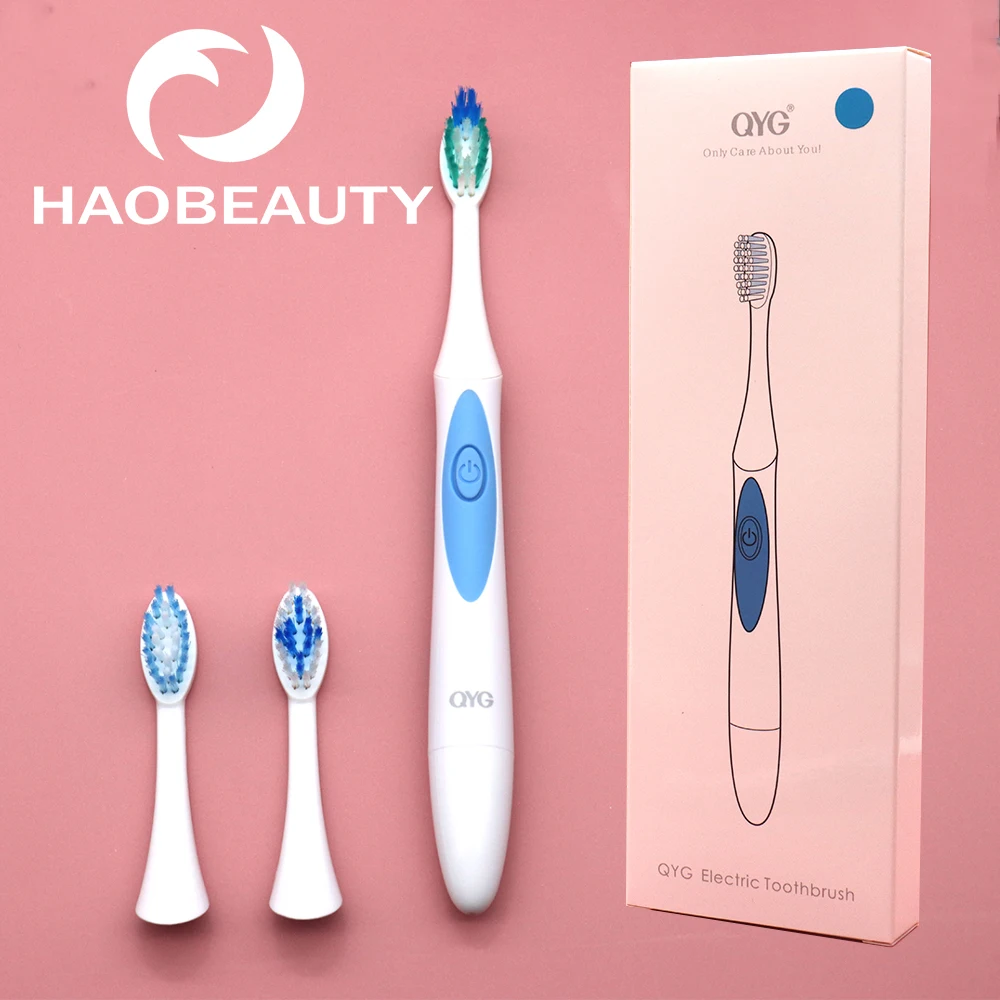 Электрическая зубная щетка HaoBeauty с сухим аккумулятором электрическая