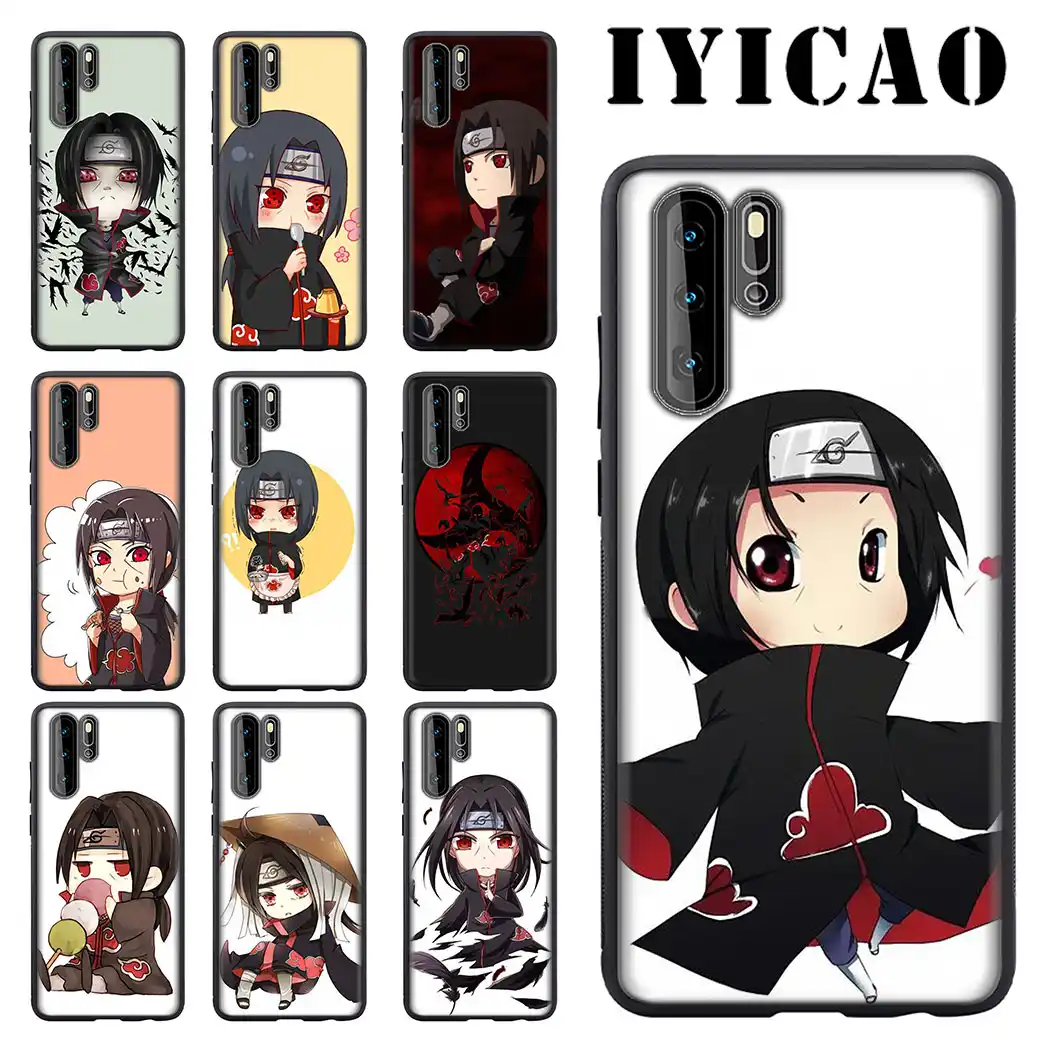 Naruto Itachi Uchiha Japanese Pattern Soft Phone For Huawei