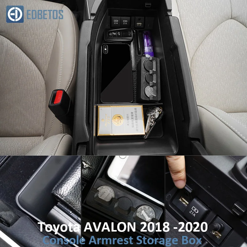 AVALON аксессуары для Toyota AVALON- подлокотник, ящик для перчаток вторичного хранения центральная консоль Органайзер лоток для укладки