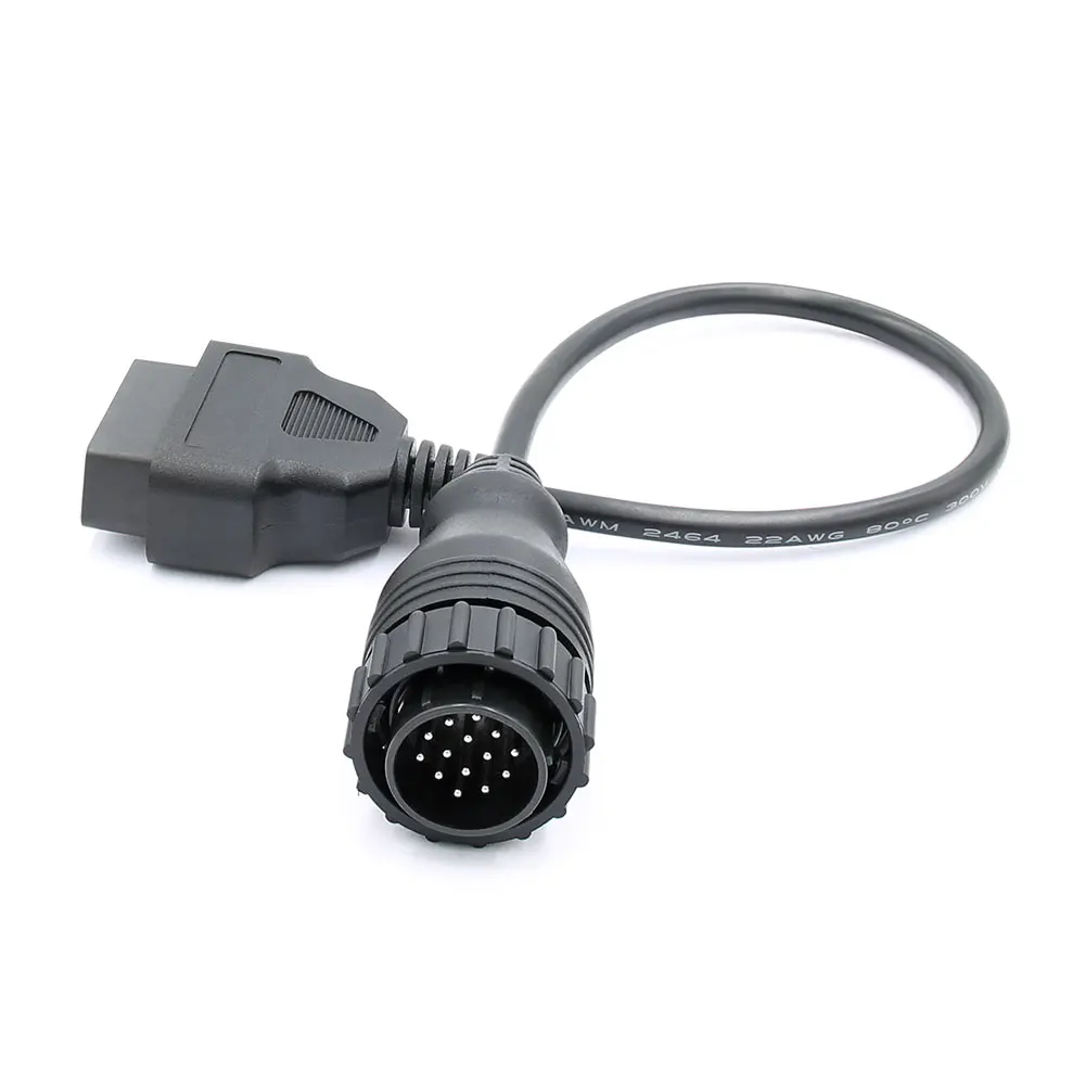 Автомобильный диагностический OBD2 14 Pin 38 Pin удлинитель Кабель сканер разъем для MB OBD Авто инструмент для Benz OBD 14 Pin 38 Pin для OBD2 16 Pin