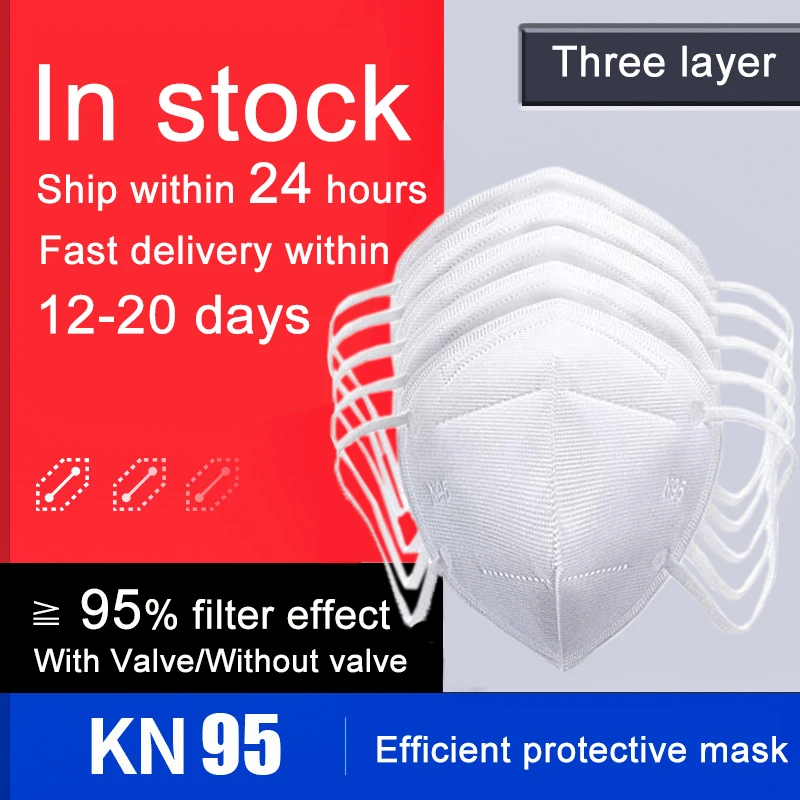

KN95 Mask Respirator Valve 95% Filter PM2.5 Dust Mouth Mask Reusable Protective Face Mask Rhinestone Anti Pollution Masker Adult