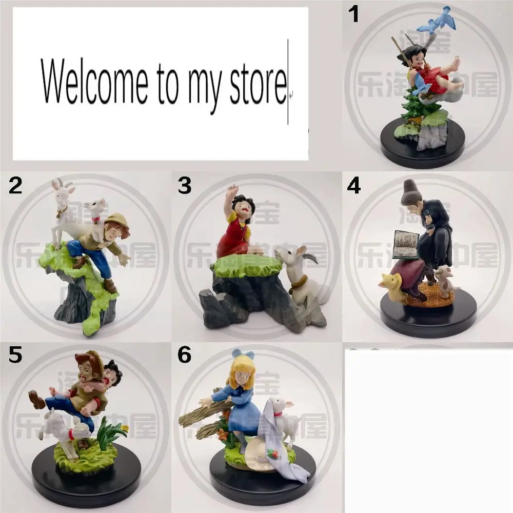 pvc figure model toy World Masterpiece Theater 2 AlP girl 6pcs/set rare out of print | Игрушки и хобби
