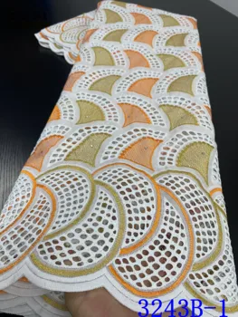 

NIAI Swiss Lace Fabric African Lace Fabric Cotton Nigerian Swiss Voile Lace Fabrics 2020 High Quality Lace For Wedding XY3243B-1