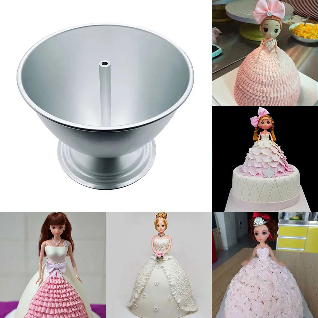 Кухонные приспособления кухонные аксессуары Форма кукла принцесса торт украшение алюминиевый противень для выпечки Прямая поставка