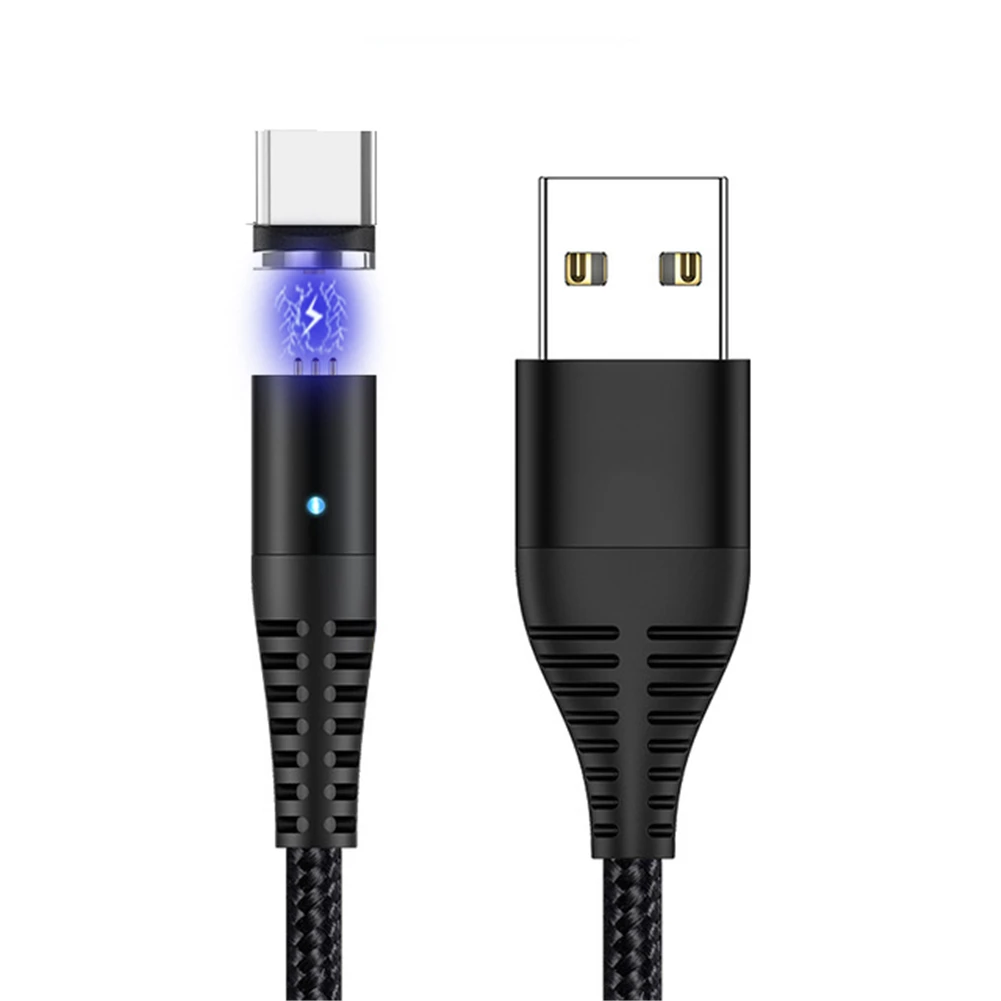 Магнитный кабель для быстрой зарядки 360 ° 5A Магнитный кабель type-C Micro USB для быстрой зарядки huawei mate 30 P30 Pro Lite