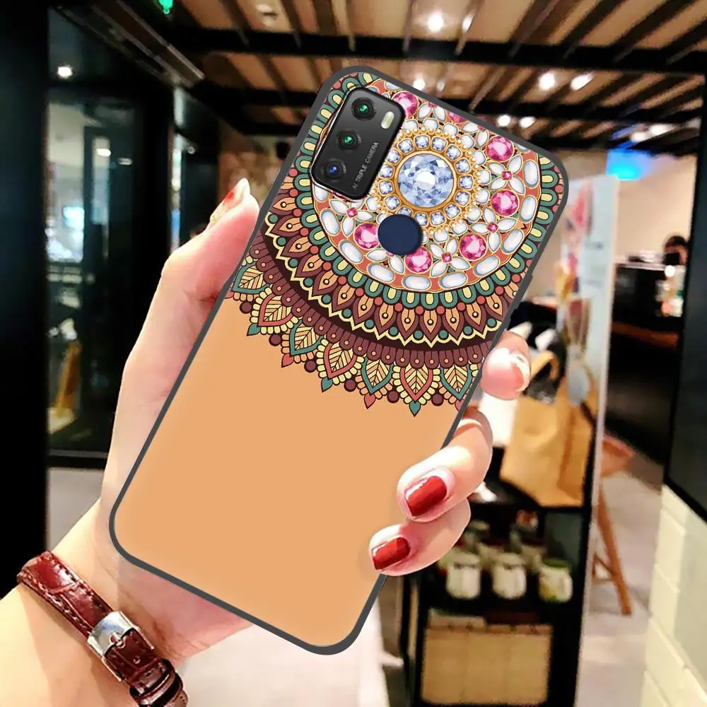 New Arrival Fashion Design Phone Case For TCL 20E/20Y/6125F Cute Shockproof For Woman Soft Case iphone pouch with strap