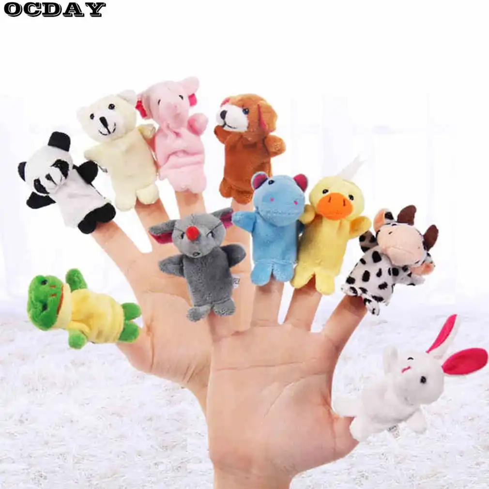 plush finger puppets