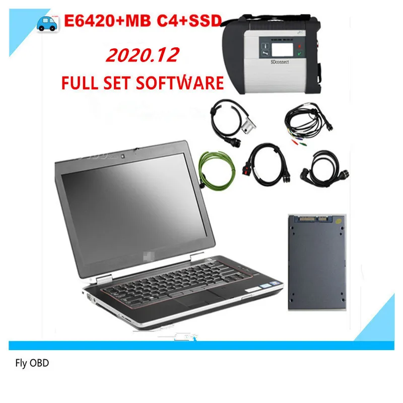 BEST E6420(I5 4GB)+mb star c4+SSD(240GB) DTS Monaco 8 + vediamo +xentry+DAS+EPC Complete super engineers WITH win7 64WIN System