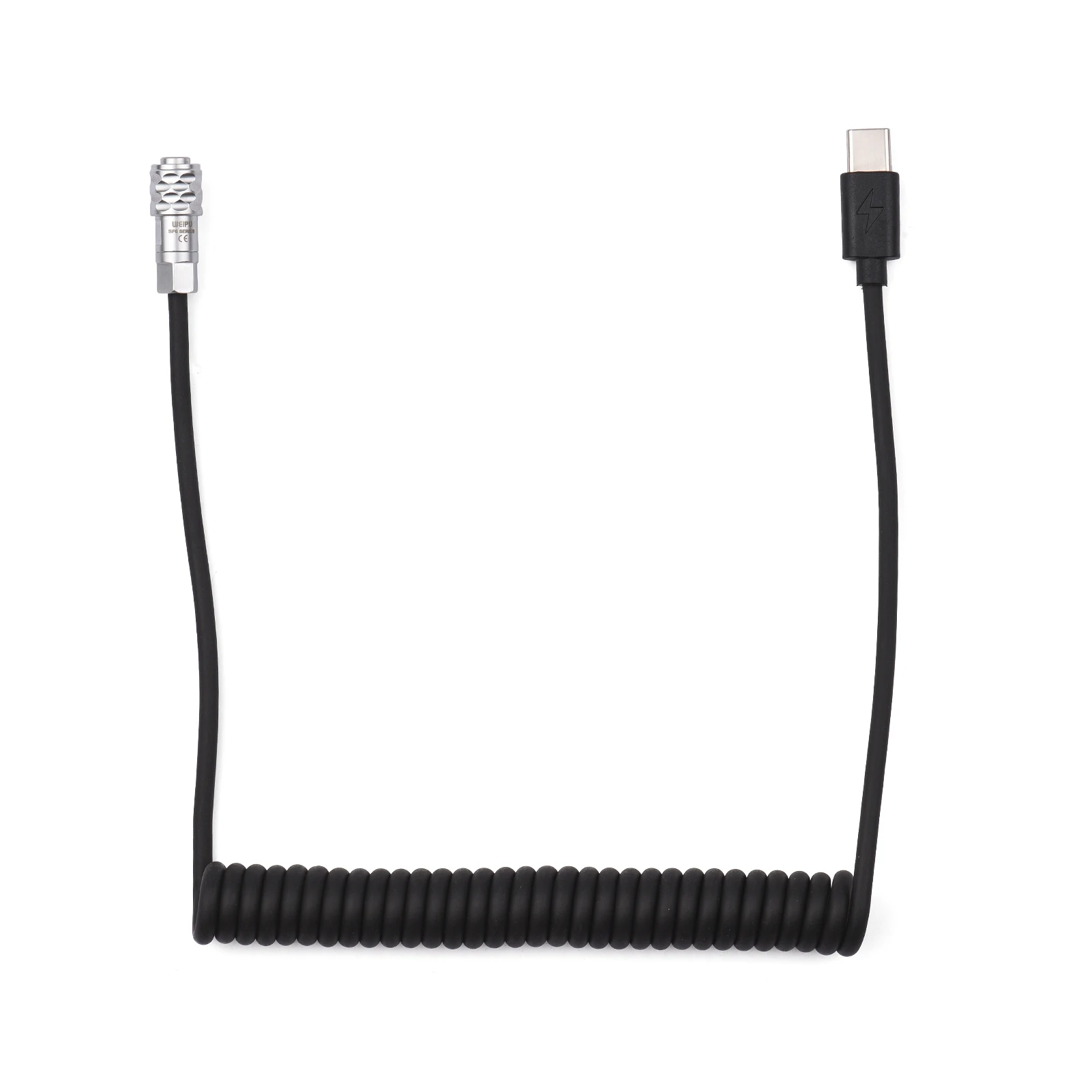 Andoer USB-C кабель питания Замена для Blackmagic Pocket Cinema Camera BMPCC 4K/6K к USB Type-C пружинный |