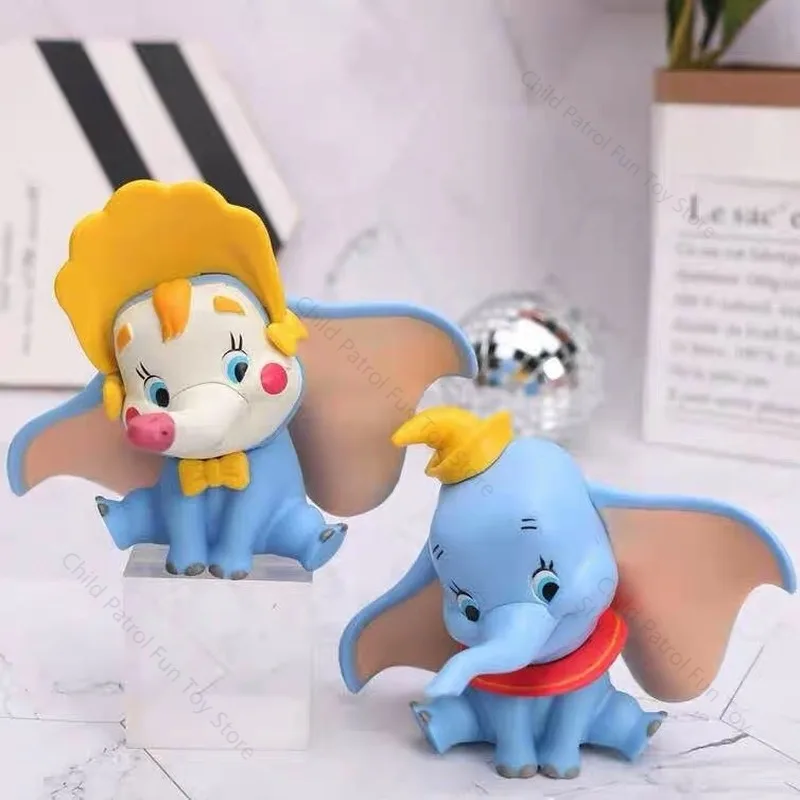 

10cm Disney Dumbo Cartoon Anime Juguete PVC Action Figures Model Kids Toys for Children Birthday Party Christmas Gifts