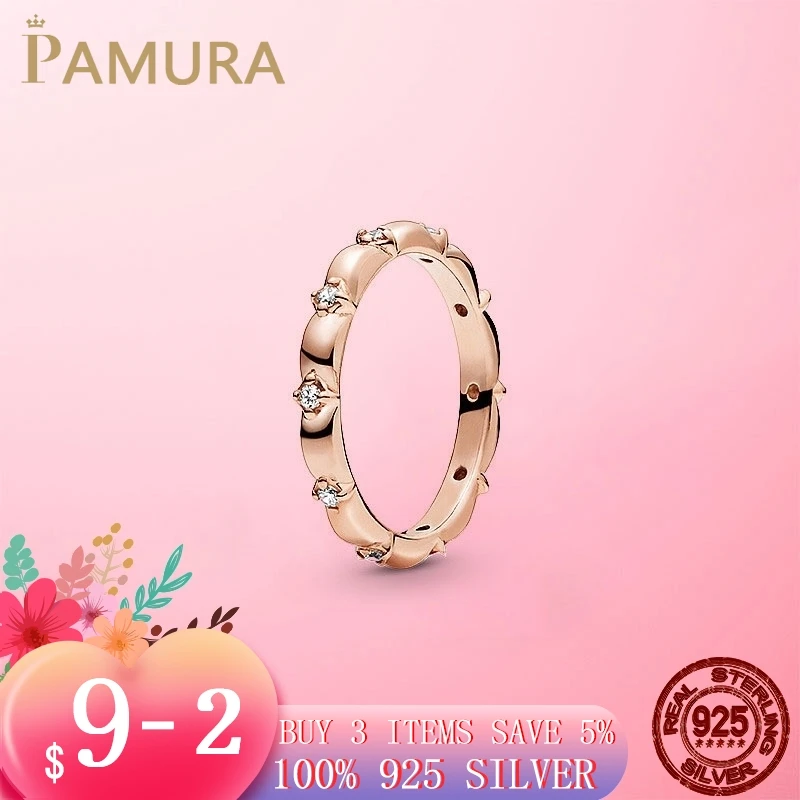 2020 Новое поступление 925 стерлингового серебра и розового золота Цвет в виде