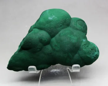 

366g Natural rare malachite mineral specimen green stone crystal teaching specimen collection