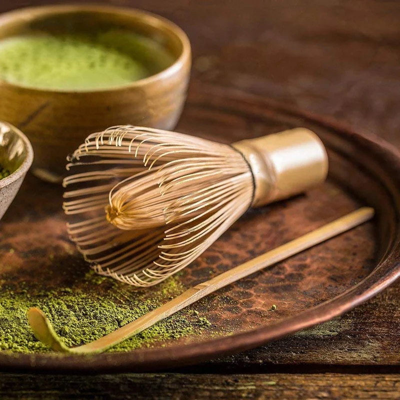 Веничек для чая маття комплект Бамбук Matcha Чай набор из 4 в том числе 100 зубец