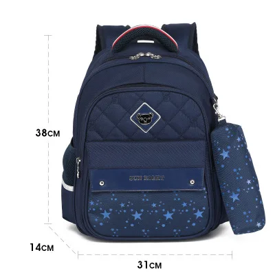 Blue Small Школьные принадлежности и рюкзаки для девочек, ортопедический большой рюкзак для девочек, сумка для девочек, детский рюкзак для путешествий, morral escolar - Цвет: Blue Small