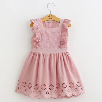 

Menoea Girls Dresses European Style Kids for Pattern A Line Floral Fashion Children Clothing