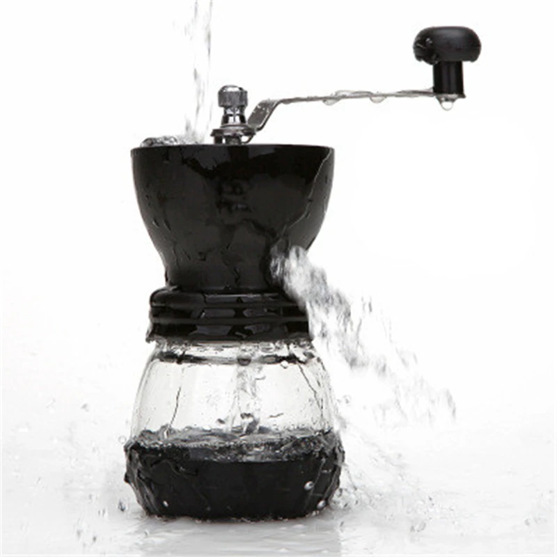  Stainless Steel Coffee Grinder Tool Hand Manual Big Capacity Coffee Bean Grinder Spice Mini Grinder - 4000367219089
