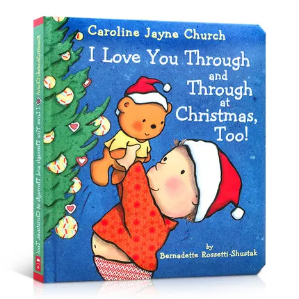 Original Children Books I Love You Through And Through At Christmas Too Board Book Activity Story Book Languages Aliexpress