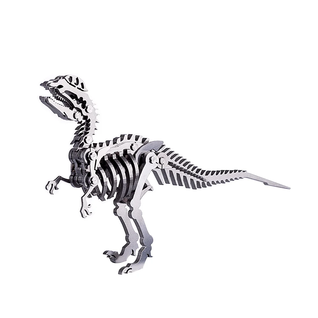 Model Building Spinosaurus 7models DIY Stainless Steel Puzzle Dinosaurs ...