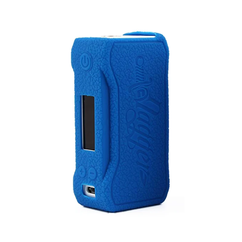 Blue CKS Dagger 80W бокс мод защитный гелевый резиновый силиконовый чехол с 10 расцветок - Цвет: Blue