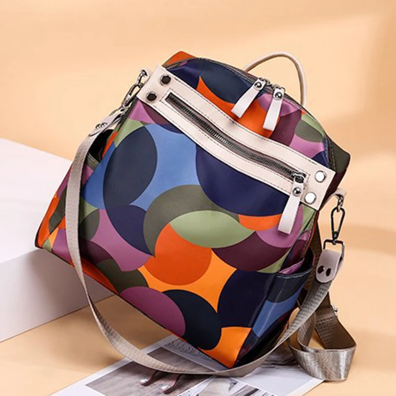 HOT Sale ABZC-Canvas Multi-Purpose Shoulder Bag Oxford Waterproof Lightweight Small Outdoor Leisure Bag Mumm