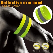 Отражательная полоса на руку ремень безопасный для спорта на открытом воздухе ночной бег Велоспорт SMN88