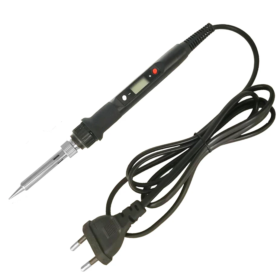 best soldering iron for electronics 80W Digital Electric Soldering Iron Kit Set Temperature Adjustable 220V 110V  Welding Tool  Ceramic Heater Soldering Tips Rework electric soldering iron Welding Equipment