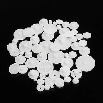 

58Pcs Toothed Wheels WSFS Gears Plastic All Module 0.5 Robot Parts DIY New Drop shipping Drop ShipDrop ship