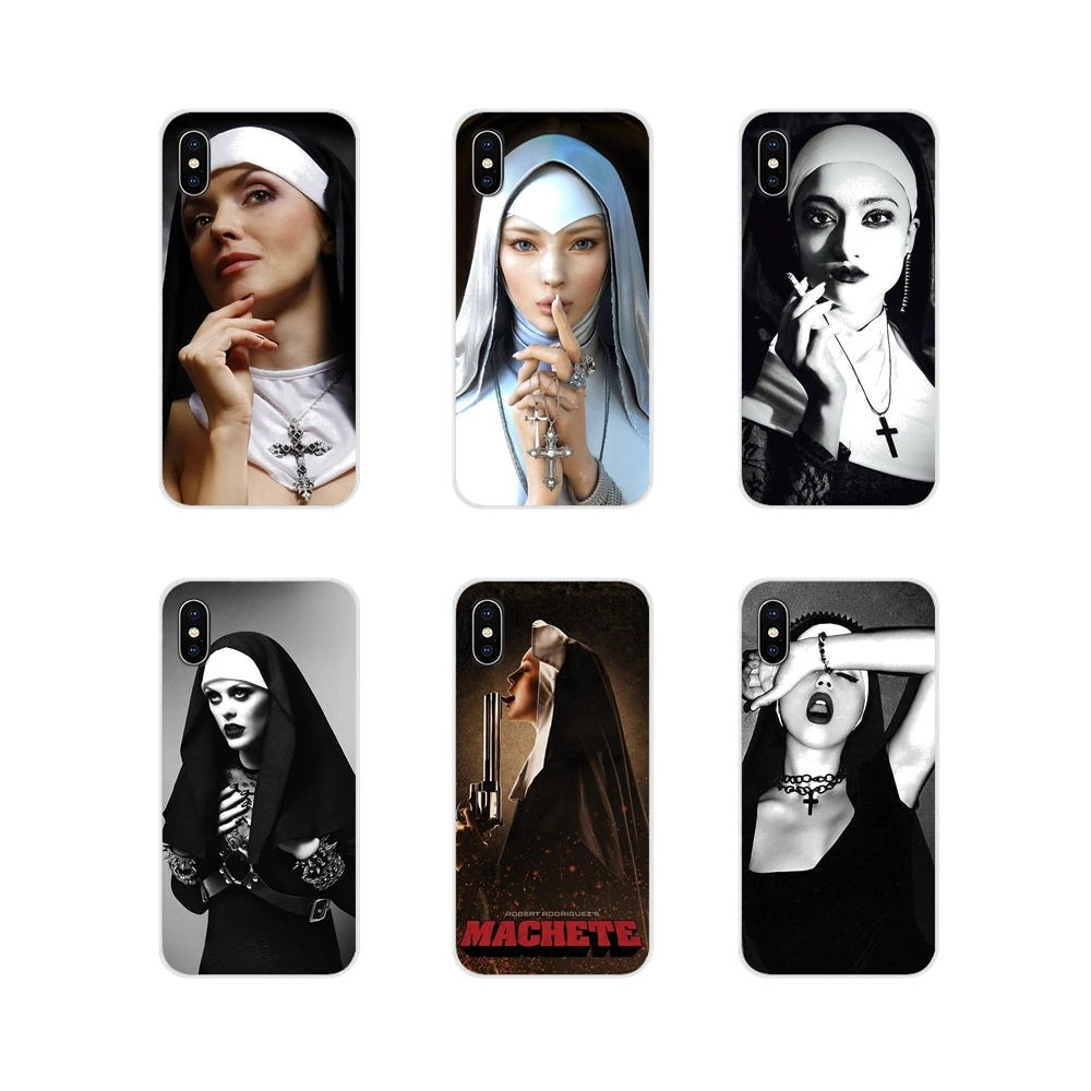 Аксессуары для телефона Sister Nun чехлы Xiaomi Mi4 Mi5 Mi5S Mi6 Mi A1 A2 A3 5X 6X 8 CC 9 T Lite SE Pro |
