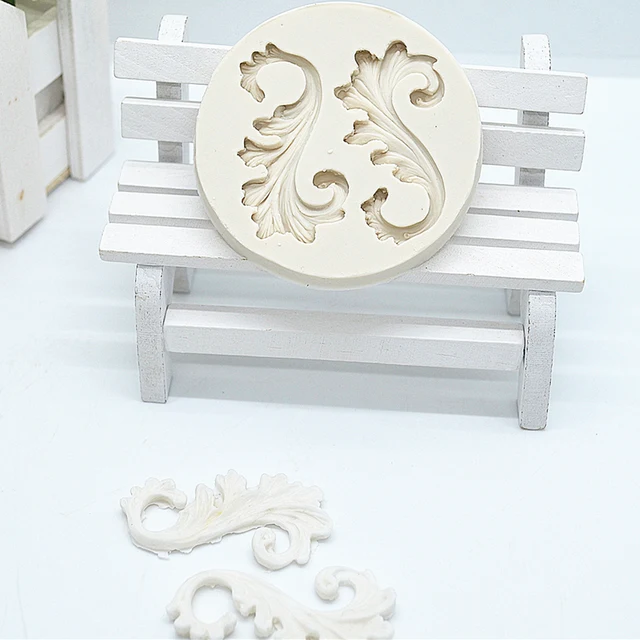 Virágcsipke Torta Fondant Szilikon Formák Csipke Border Cukrász Tészta Sütemények Sütőművészet Konyhai Sütés Díszítő Szerszámok M734 - Image 5