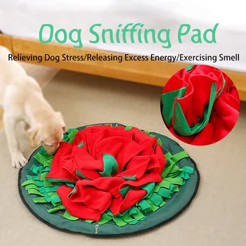 

Dog Sniffing Mat Pet Snuffle Mat Washable Training Blanket Dog Smelling Mat Pet Nose Work Blanket Pet Training Supplies #0906