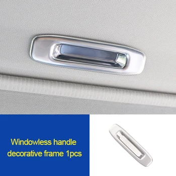 

For Toyota RAV4 2014-2018 ABS chrome Windowless handle decorative frame 1pcs