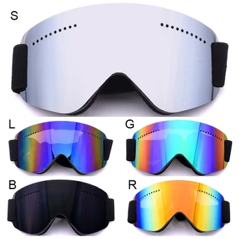 

Men Women Windproof Ski Goggles Snow Snowboard Motorcycle Goggle Glasses Winter Anti-Fog Spherical Skiing Snowmobile Eyewear