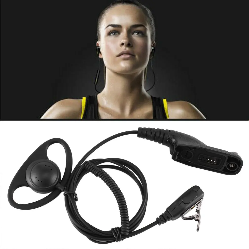 Подвески для ушей с микрофон PTT для Motorola mototrbo Xpr-6300 Xpr-6350 Xpr-6380 Xpr-6500 удобные