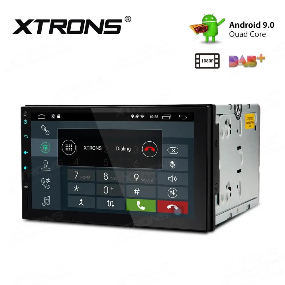 Cheap 7" Android 9.0 Pie OS Two Din Car Multimedia Double Din Car Navigation GPS 2 Din Car Radio with 5 Different UI Selectable 2
