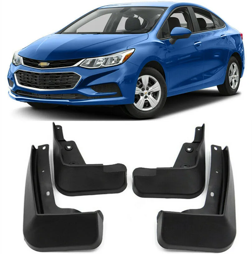 4 шт. Литые Автомобильные Брызговики для Chevrolet Cruze 2016 2017 2018 седан брызговики