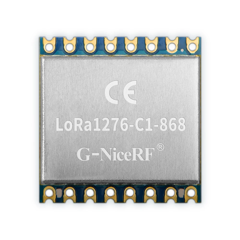 Lora1276-C1-868 SPI интерфейс 100mW SX1276 868MHz 4KM беспроводной модуль приемопередатчика |