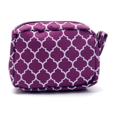 Готовые мини размер Quaterfoil косметички оптом Quatrefoil макияж с застежкой-молнией в нескольких цветах DOM109069