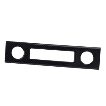 

Carbon Fiber Style Console Cigarette Lighter Panel Cover Trim Decoration Fit For Jeep Wrangler JK 2007 2008 2009 2010