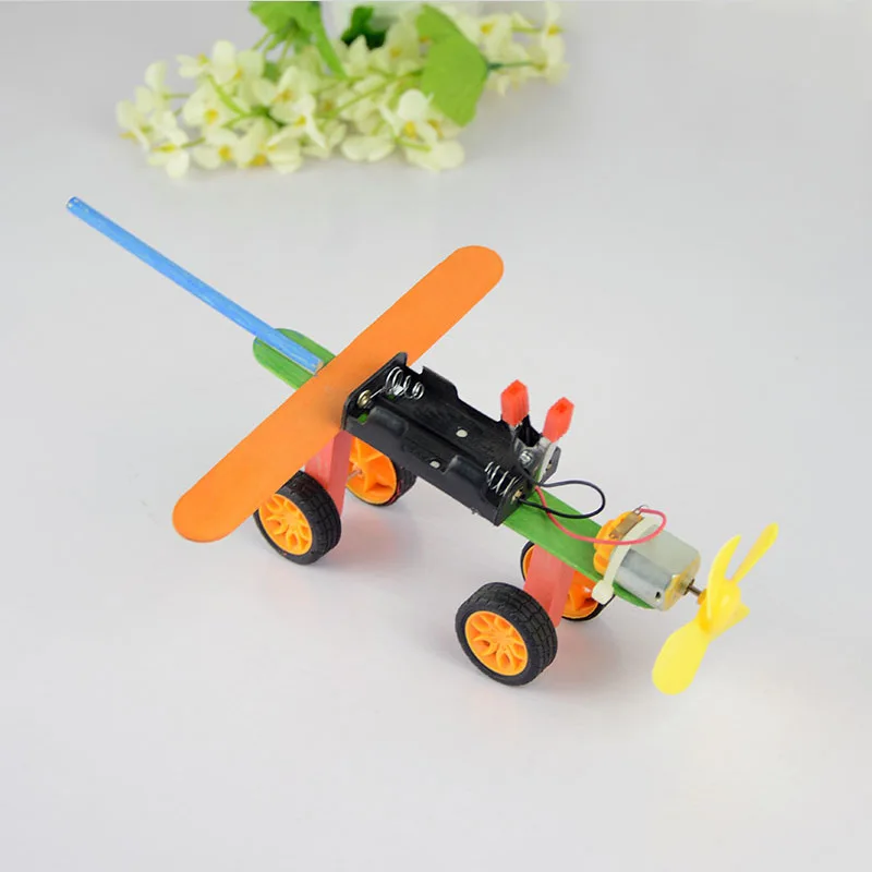 

Science And Technology Small Production Invention Wind Power Gliding Airplane Primary School STUDENT'S Boy Handmade DIY Assemble