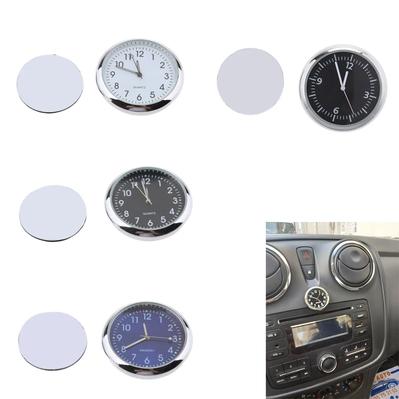 Good! High Accuracy Car Dashboard Clock Classic Table Mini Quartz Clock