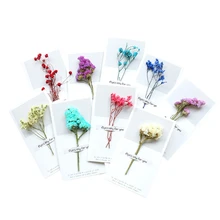 Сушеные цветы поздравительные открытки-пустые карточки для заметок на день рождения благодарственные открытки идеально подходят для бизнеса, свадьбы, выпускного, детского шоу