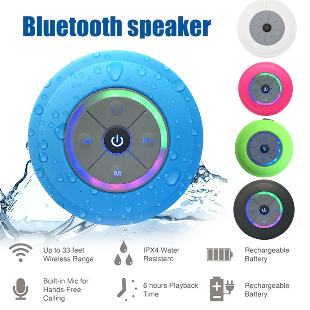 Q9 портативный Bluetooth Динамик Hands Free TF карта водонепроницаемые беспроводные