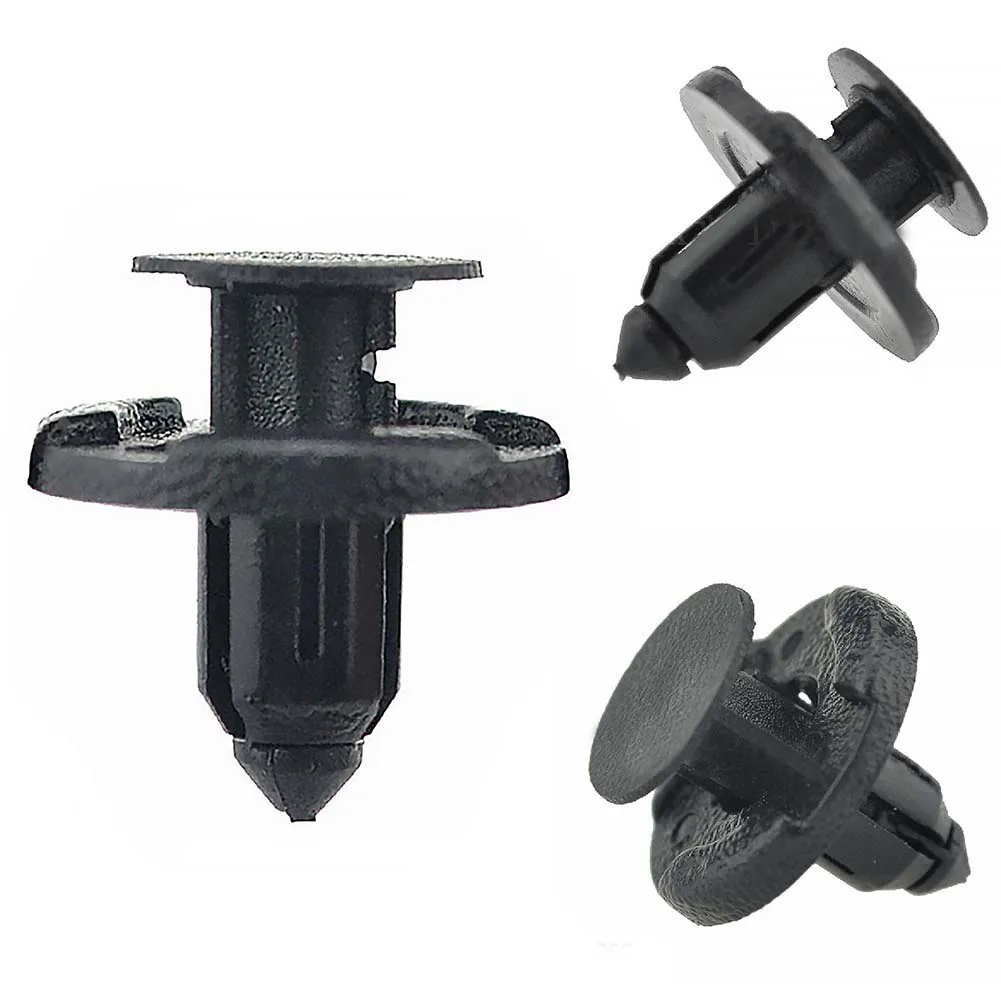 100 шт смешанный толчок фасции автомобиля заклепки авто крепеж пластик 8 мм