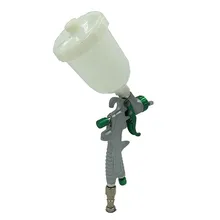 HVLP гравитационный распылитель мини пистолет сопла 0,8/1,0 мм Пневматический краскопульт