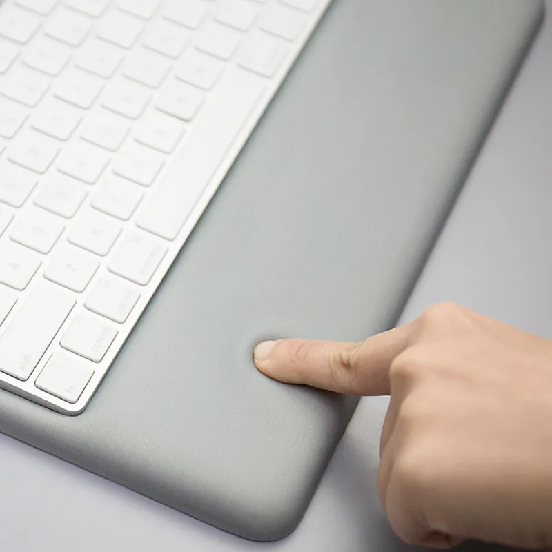 新しいシリカゲルキーボードパームレストキーボードベースアップルの