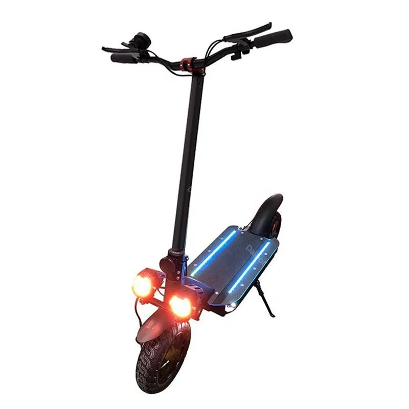 Folding Electric Scooter Adults 2 Wheels Electric Scooters Ecorider E4-9 With Crystal Light 3600W 70KMH Powerful Electric Bike (15)