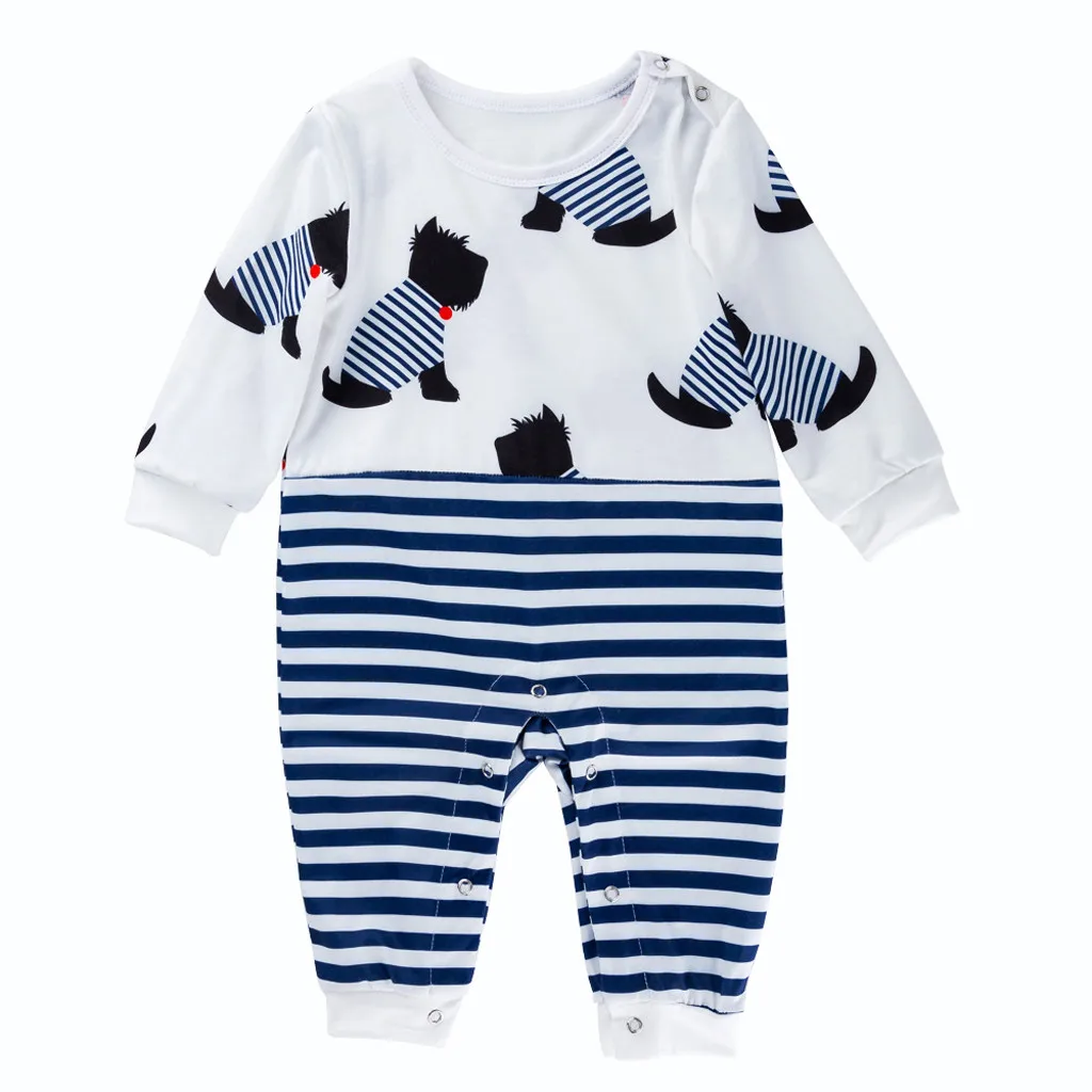 

Newborn Infant Baby Girls Boys Stripe Romper Jumpsuit Outfits Playsuit Costume Baby Winter Clothes Roupa New Born Baby Clothes