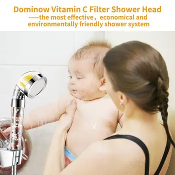 

With Shower Mount / Shower Hose/Teflon Tape Lemon Vitamin C Aroma Anion Shower Head Set Filtered Shower Head Set High Pressure