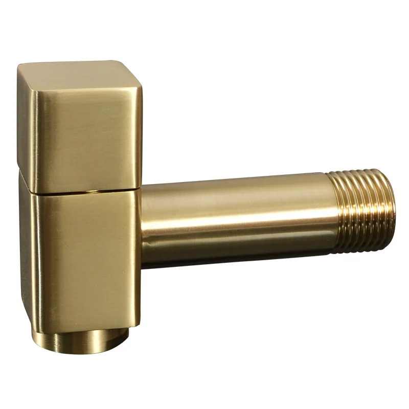 

Brass Brushed Gold Outdoor Garden Washing machine Faucet Bathroom Kitchen Wall Mounted Sink Black Faucet Tap Spigot Bibcock