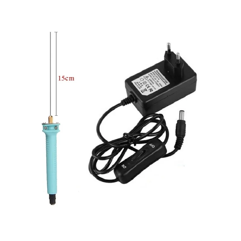15cm EU Plug 5/10/15/20/25 см пенный резак ручка 100-240V Профессиональный электрический пенопластовый резак пенополистирола для резки ручка DIY режущие инструменты - Цвет: 15cm EU Plug